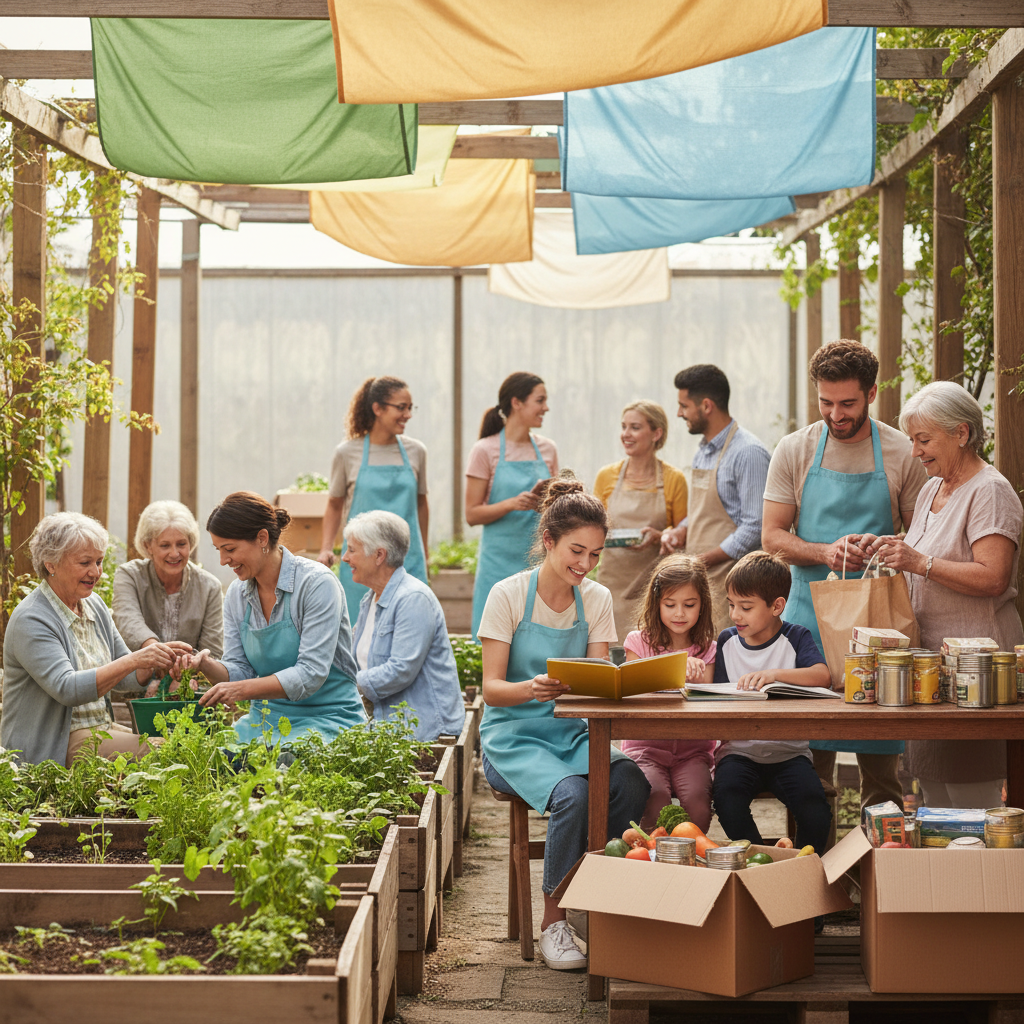 Devenir bénévole dans une association sociale